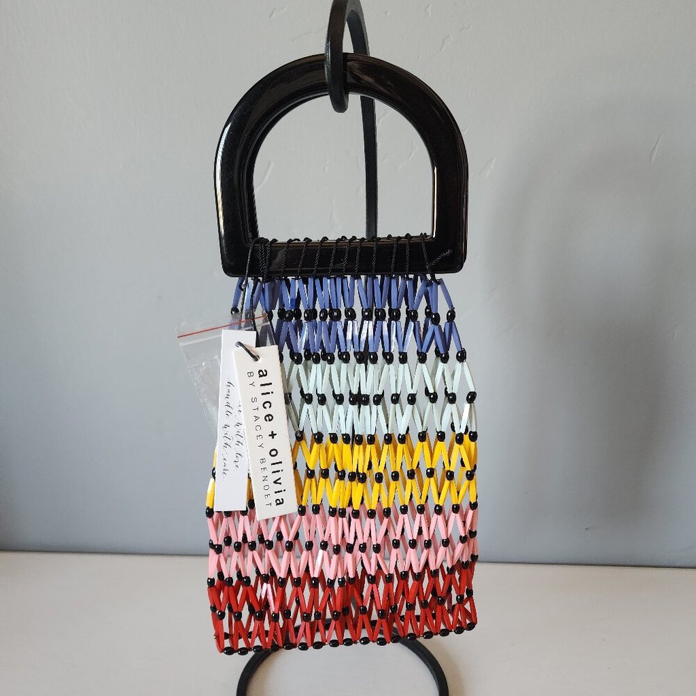 Alice & Olivia Beaded Bag "NEW" - Picture 2 of 13